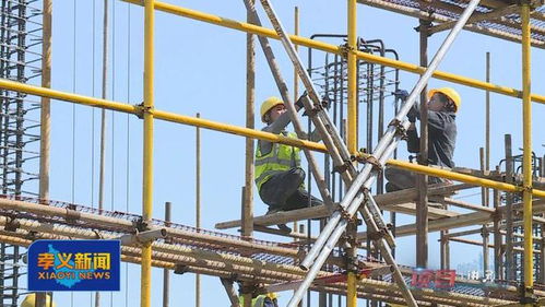 地标性文化精品工程 孝义传媒大厦主体五一封顶